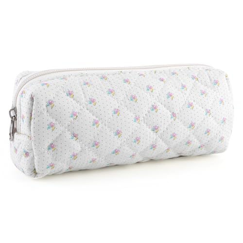 AMZLORD Gesteppte Makeup Tasche Makeup Organizer ästhetische Makeup Clutch große Kapazität tragbare Lippenstift Tasche Makeup Pinsel Tasche von AMZLORD