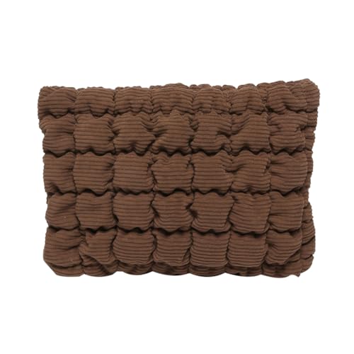 AMZLORD Gesteppter Kulturbeutel mit Reißverschluss, Cord, Make-up-Organizer, Aufbewahrungstasche, Kosmetik-Organizer-Etui for Frauen und Mädchen von AMZLORD