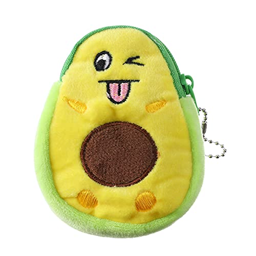 AMZLORD Mode Frauen Avocado Form Mini Geldbörse Hängen Anhänger Kreative Damen Mädchen Nette Kleine Geldbörse von AMZLORD