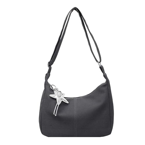 AMZLORD PU Leder All-Match Crossbody Tasche große Kapazität Datum Partytasche (schwarz) von AMZLORD