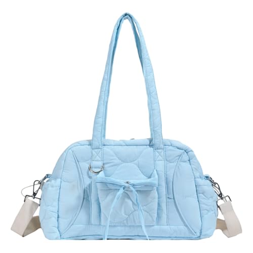 AMZLORD Umhängetasche for Frauen mit Reißverschluss for Arbeitsschule und Tag (blau) von AMZLORD