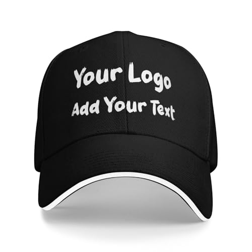 AMZLRR personalisiert Cap personalisierte Basecap personalisierte Baseballkappe mit Foto/Logo/Text Cap selbst gestalten,personalisiert Klassische Trucker-Kappe für Männer Frauen von AMZLRR