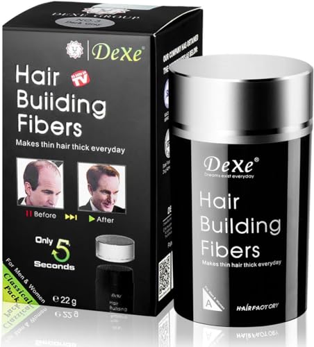 Hair Building Fibres Colour Powder Instant Thickening of Thin Hair for Men and Women von AMZSEA