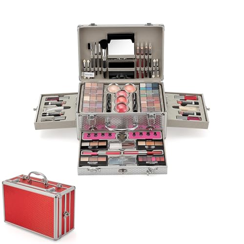 AMZTEMU All In One Makeup Kit, Make up set für frauen, Schminkkoffer mädchen, Kosmetikkoffer zum Reisen und Verschenken(102 FARBE) von AMZTEMU
