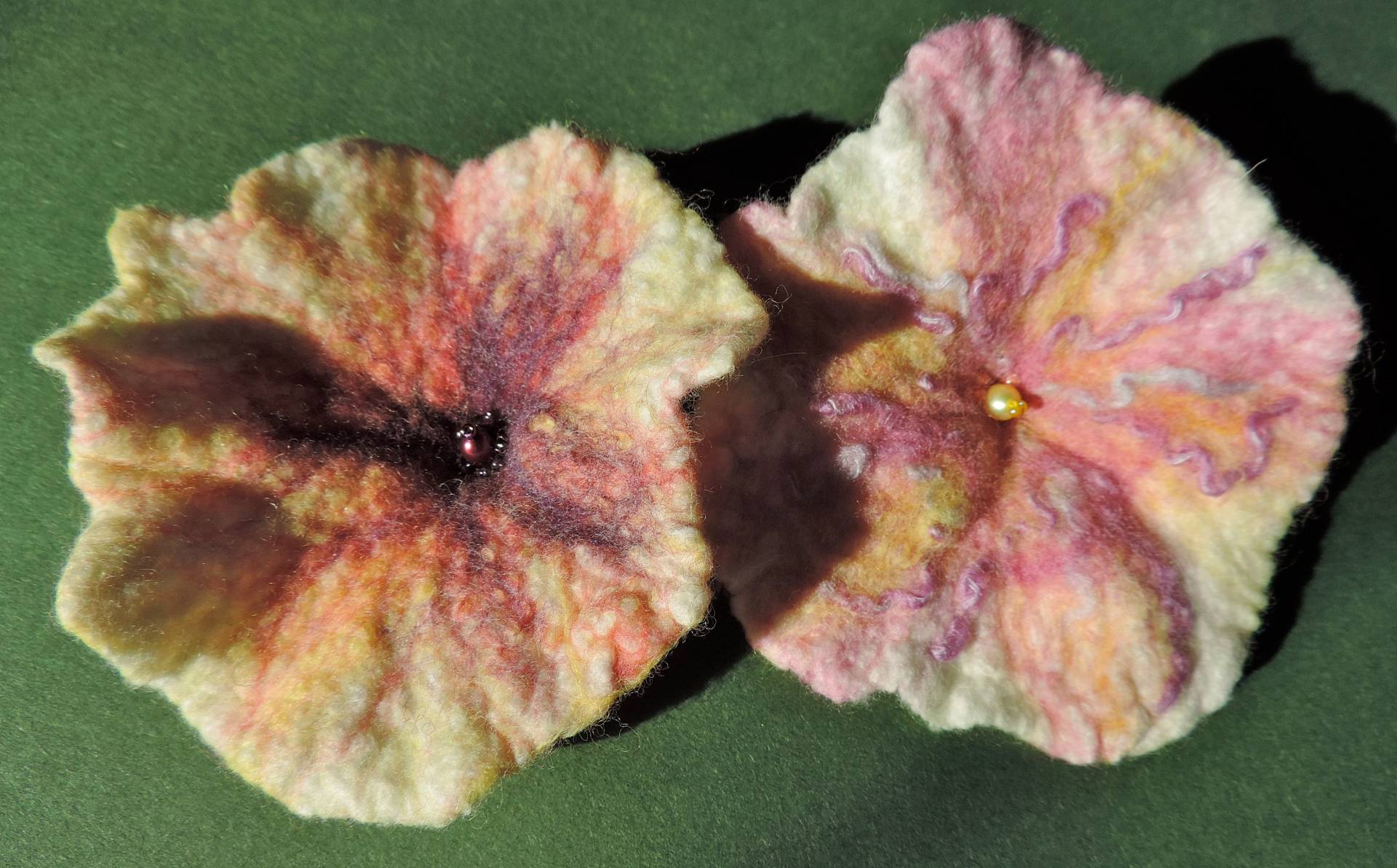 Gefilzte Blüten - Petunien von AMaterialsGirl