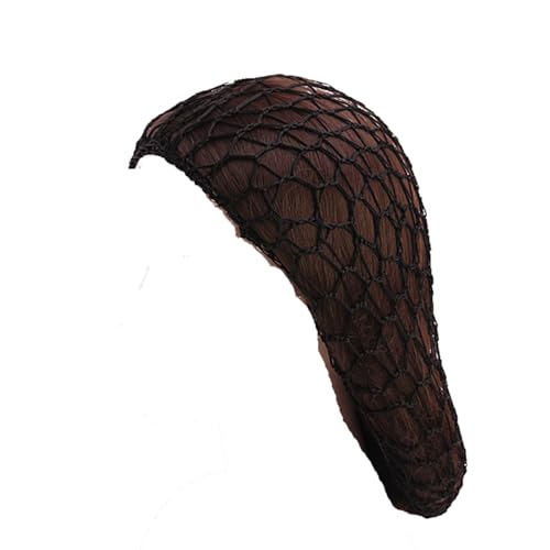 AMateschitz 2 Stück Mesh Häkelhaarnetz Damen Häkel Haarwickel Haarnetz Strick Häkel Schlauchmütze Netz Gestrickt Haarabdeckung Crochet Hairnet Frauen Schlafmütze Schlafkappe Marineblau Einheitsgröße von AMateschitz