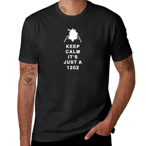 Apollo 11's InfamoLanding Error Code 1202 July 201969 Sea of Tranquility T-Shirt Black M Apollo 11's InfamoLanding Error Code 1202 July 201969 Sea of Tranquility T-Shirt Black M von AMdeTUNS