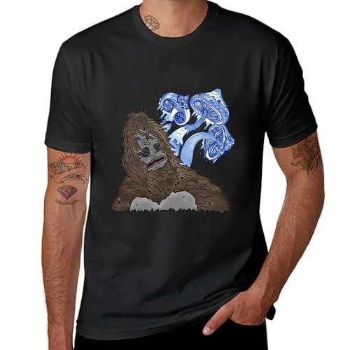 Blue Mean-Eyes Sassy Mike Nolan Big LEZ Show T-Shirt Cute Tops Customized t Shirts Mens Cotton t Shirts Black L von AMdeTUNS