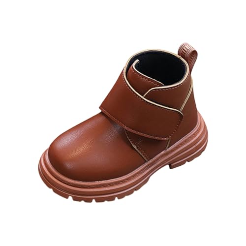 AMhomely Stiefeletten für Mädchen und Kinder, Winter-Schulschuhe, Chelsea-Stiefel, Kunstleder, flache Wanderschuhe, Haken und Schlaufe, Kinderschuhe für 3–6 Jahre, kleine Kinder, Ein Braun, 27 EU AMhomely Stiefeletten für Mädchen und Kinder, Winter-Schulschuhe, Chelsea-Stiefel, Kunstleder, flache Wanderschuhe, Haken und Schlaufe, Kinderschuhe für 3–6 Jahre, kleine Kinder, Ein Braun, 27 EU von AMhomely