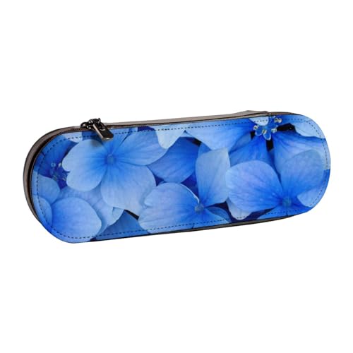 ANABPRMA Federmäppchen aus Leder, Motiv: Kirschfrucht, Mehrzweck-Reißverschluss-Box für Schreibwaren, Make-up oder kleine Accessoires, Tropische Blume, Einheitsgröße, Kosmetikkoffer von ANABPRMA