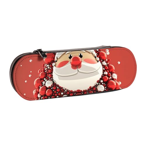 ANABPRMA Sunset Hartschalen-Federmäppchen aus Leder, Mehrzweck-Reißverschluss-Box für Schreibwaren, Make-up oder kleines Zubehör, Weihnachten, Einheitsgröße, Kosmetikkoffer von ANABPRMA