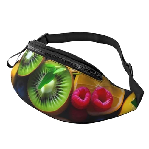 Bauchtasche mit frischem Obst für Männer und Frauen, modische Festival-Fanny-Tasche, Reisen, Sport, Spazierengehen, Frisches Obst, Einheitsgröße Bauchtasche mit frischem Obst für Männer und Frauen, modische Festival-Fanny-Tasche, Reisen, Sport, Spazierengehen, Frisches Obst, Einheitsgröße von ANABPRMA