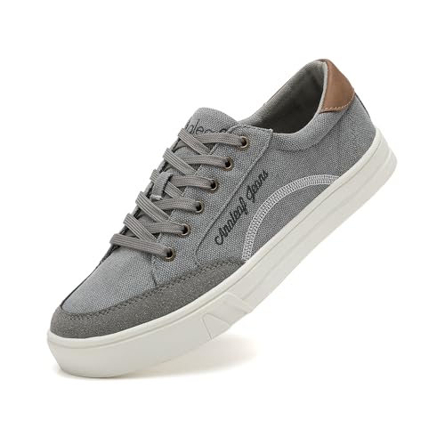 ANALEAF Herren Canvas Sneaker Leichtgewicht Schuhe von ANALEAF