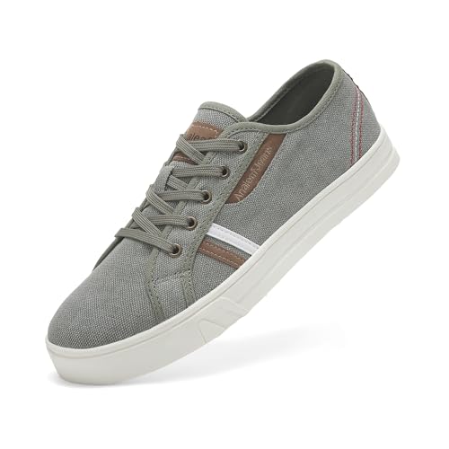ANALEAF Herren Canvas Sneaker Leichtgewicht Schuhe von ANALEAF