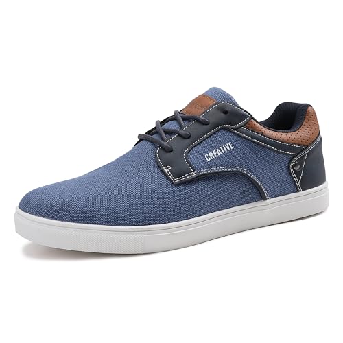 ANALEAF Herren Sneakers Oxfords Schuhe Turnschuhe Schnürhalbschuhe Mode Sneakers von ANALEAF