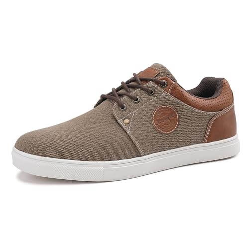 ANALEAF Herren Sneakers Oxfords Schuhe Turnschuhe Schnürhalbschuhe Mode Sneakers von ANALEAF