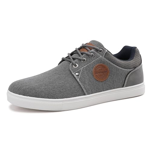 ANALEAF Herren Sneakers Oxfords Schuhe Turnschuhe Schnürhalbschuhe Mode Sneakers von ANALEAF