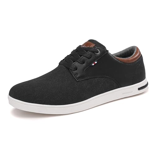 ANALEAF Herren Sneakers Oxfords Schuhe Turnschuhe Schnürhalbschuhe Mode Sneakers von ANALEAF