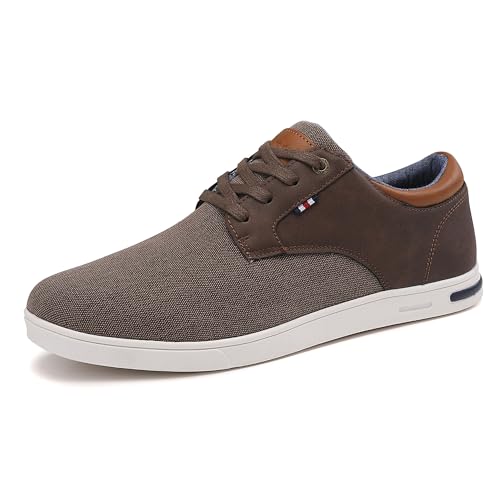 ANALEAF Herren Sneakers Oxfords Schuhe Turnschuhe Schnürhalbschuhe Mode Sneakers von ANALEAF