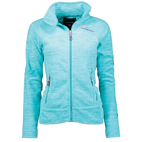 Anapurna Tyrellana Lady - Fleece Fine Frauen Warm Fermetur Zip - Jacke Herbst Winter Frühling Warm Frauen - Long Sleeve Pullover Pelz Weich Komfort Outdoor (Blauer Himmel XXL-Größe 5) von ANAPURNA EQUIPMENT