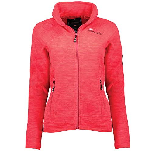 Anapurna Tyrellana Lady - Fleece Fine Frauen Warm Fermetur Zip - Jacke Herbst Winter Frühling Warm Frauen - Long Sleeve Pullover Pelz Weich Komfort Outdoor (Rot M-Größe 2) von ANAPURNA EQUIPMENT