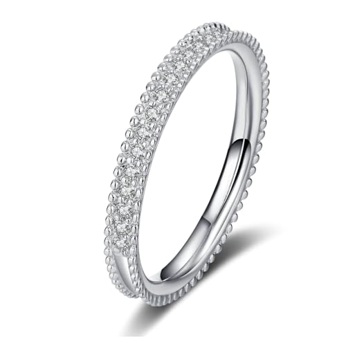 ANAZOZ Ring für Damen Gold 750, Verlobungsring Damen größe 49 | Ring Dünn mit Labor Diamant 0,15 karat D-VVS1 oder VVS2 von ANAZOZ