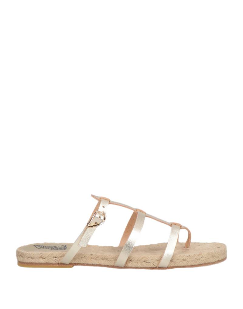 CASTAÑER Espadrilles Damen Platin von CASTAÑER
