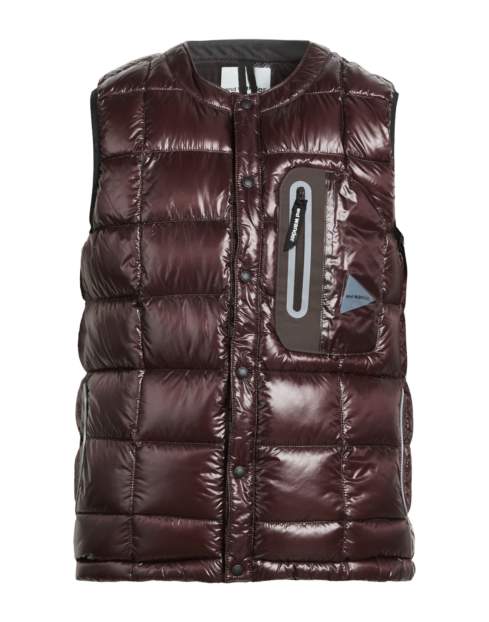 AND WANDER Weste Herren Dunkelbraun von AND WANDER
