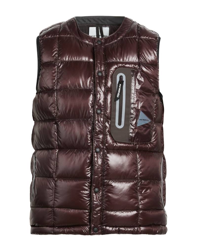 AND WANDER Weste Herren Dunkelbraun von AND WANDER