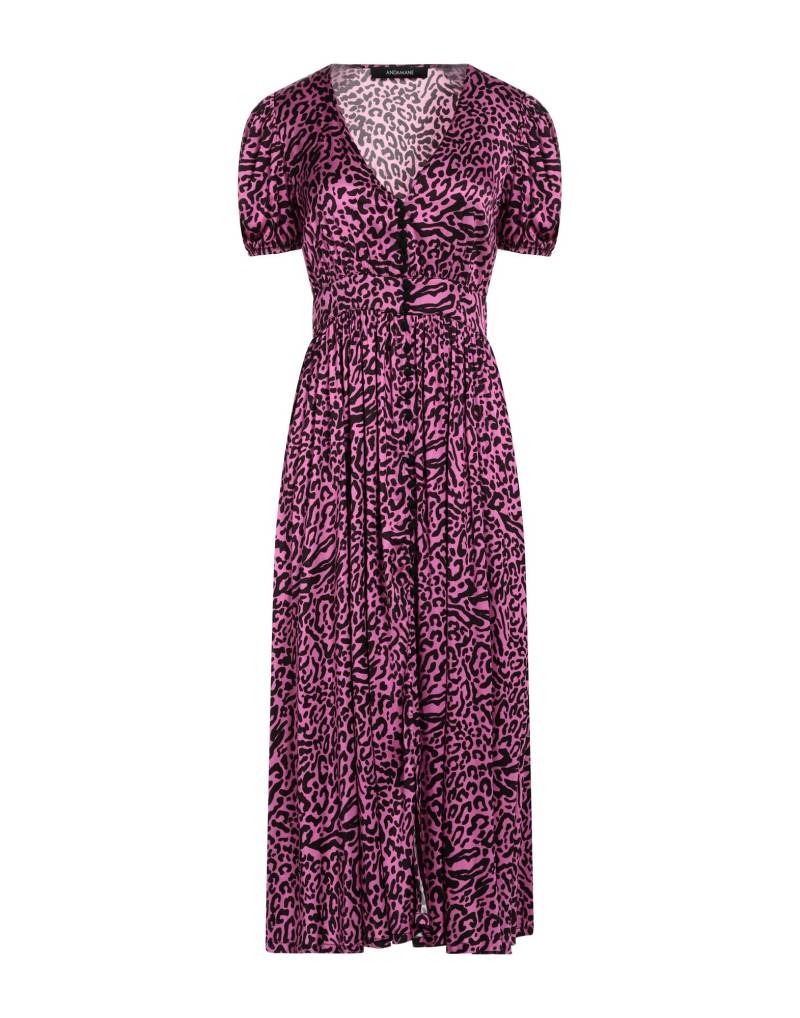 ANDAMANE Midi-kleid Damen Fuchsia von ANDAMANE