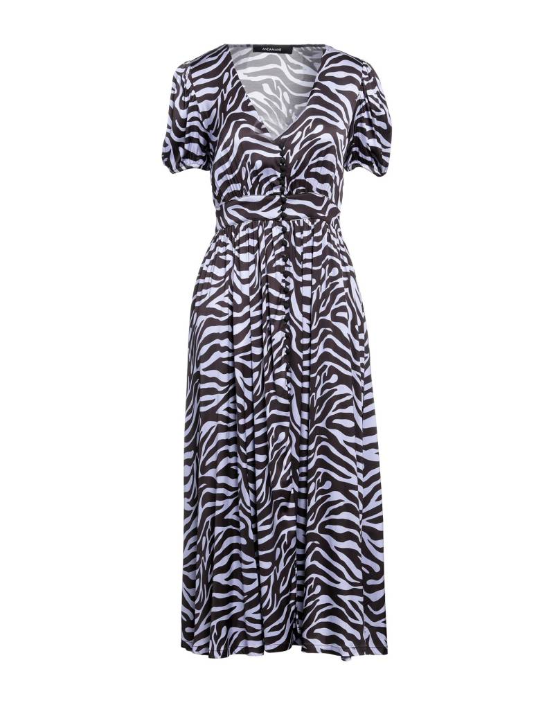 ANDAMANE Midi-kleid Damen Lila von ANDAMANE