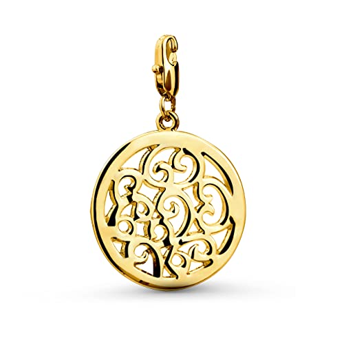 ANDANTE Gold CHARM Anhänger "Mantra" + Organzasäckchen von ANDANTE