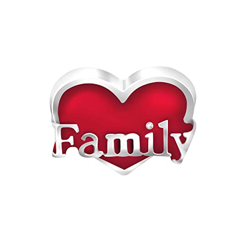 ANDANTE Silber Floating Charm Schwebendes Medaillon Family (Familie) von ANDANTE