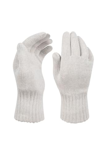 ANDER Merino Handschuhe Damen Winter - 100% Merinowolle Strickhandschuhe Damen - Warme und Elegant Winterhandschuhe - Einheitsgröße - Flexibles und Angenehm Anzufassendes Material ANDER Merino Handschuhe Damen Winter - 100% Merinowolle Strickhandschuhe Damen - Warme und Elegant Winterhandschuhe - Einheitsgröße - Flexibles und Angenehm Anzufassendes Material von ANDER