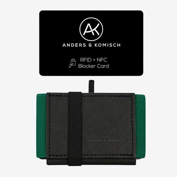 ANDERS & KOMISCH MINI DELUXE Slim Wallet mit RFID Schutz und Münzfach Schwarz ANDERS & KOMISCH MINI DELUXE Slim Wallet mit RFID Schutz und Münzfach Schwarz von ANDERS & KOMISCH