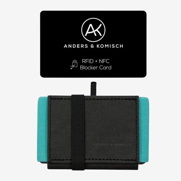 ANDERS & KOMISCH MINI DELUXE Slim Wallet mit RFID Schutz und Münzfach Schwarz ANDERS & KOMISCH MINI DELUXE Slim Wallet mit RFID Schutz und Münzfach Schwarz von ANDERS & KOMISCH