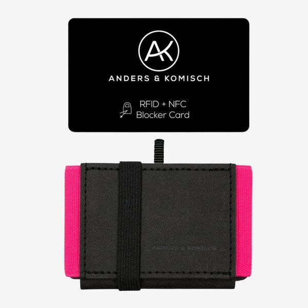 ANDERS & KOMISCH MINI DELUXE Slim Wallet mit RFID Schutz und Münzfach Schwarz ANDERS & KOMISCH MINI DELUXE Slim Wallet mit RFID Schutz und Münzfach Schwarz von ANDERS & KOMISCH