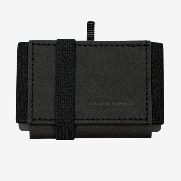 ANDERS & KOMISCH MINI PRO Wallet Schwarz – Kleiner Geldbeutel mit Münzfach - bequemer Kartenzugriff ANDERS & KOMISCH MINI PRO Wallet Schwarz – Kleiner Geldbeutel mit Münzfach - bequemer Kartenzugriff von ANDERS & KOMISCH