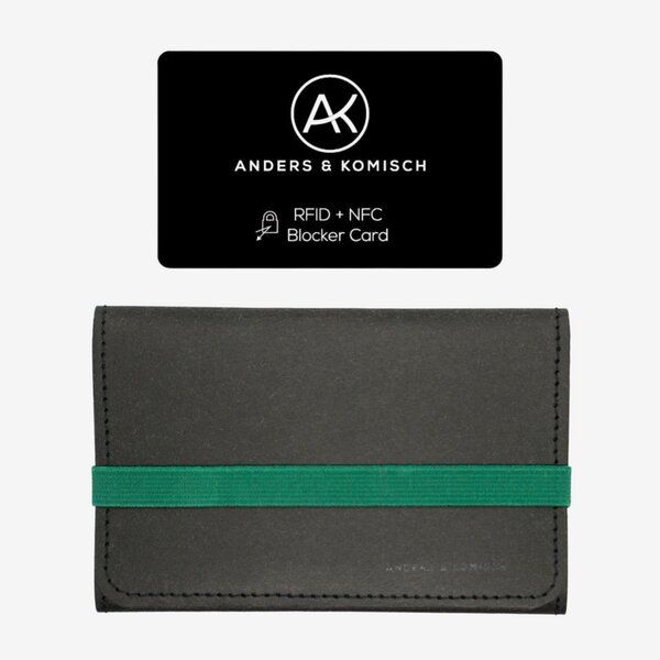 ANDERS & KOMISCH Mittelgroßes Portemonnaie mit RFID Schutz - A&K KOMPAKT ANDERS & KOMISCH Mittelgroßes Portemonnaie mit RFID Schutz - A&K KOMPAKT von ANDERS & KOMISCH