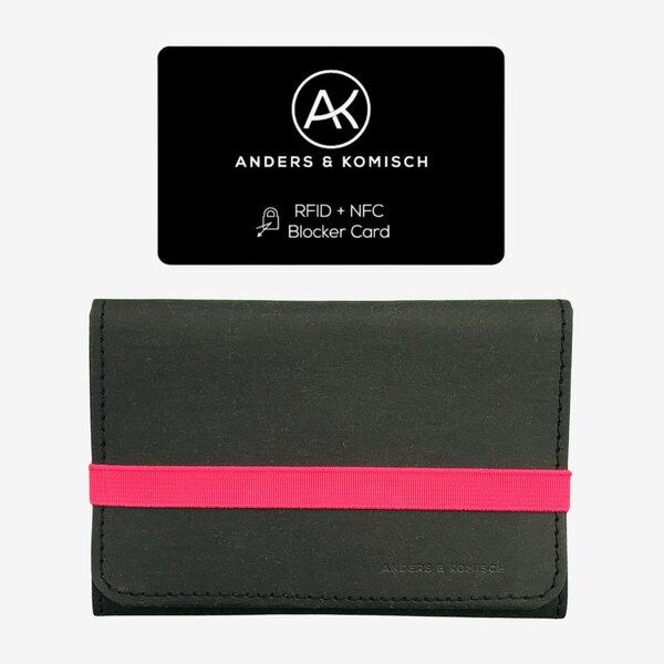 ANDERS & KOMISCH Mittelgroßes Portemonnaie mit RFID Schutz - A&K KOMPAKT von ANDERS & KOMISCH