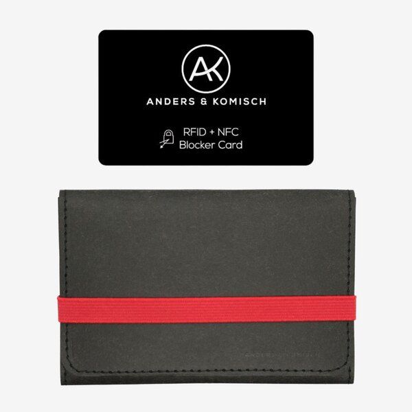 ANDERS & KOMISCH Mittelgroßes Portemonnaie mit RFID Schutz - A&K KOMPAKT ANDERS & KOMISCH Mittelgroßes Portemonnaie mit RFID Schutz - A&K KOMPAKT von ANDERS & KOMISCH