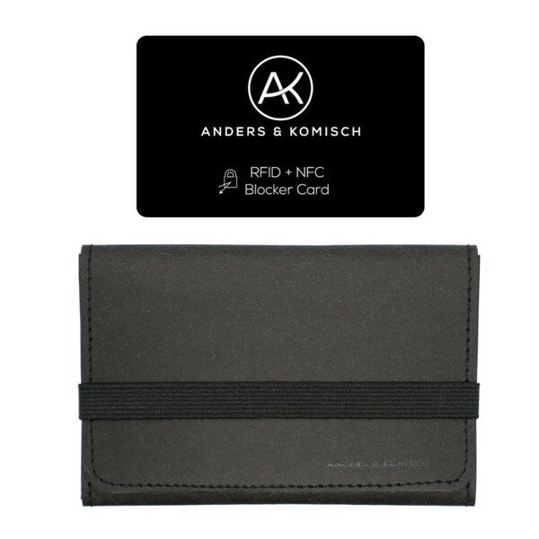 ANDERS & KOMISCH Mittelgroßes Portemonnaie mit RFID Schutz - A&K KOMPAKT ANDERS & KOMISCH Mittelgroßes Portemonnaie mit RFID Schutz - A&K KOMPAKT von ANDERS & KOMISCH