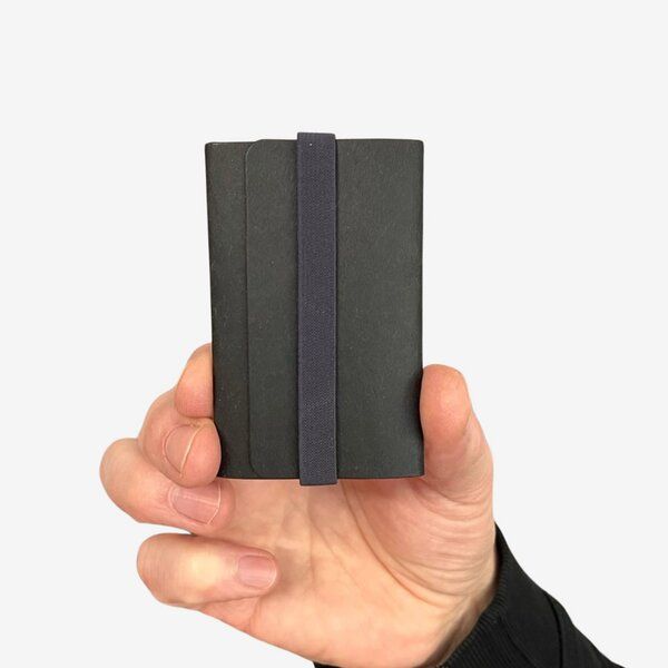 ANDERS & KOMISCH Minimalistisches Karten Portemonnaie mit Münzfach - A&K TINY Wallet Schwarz ANDERS & KOMISCH Minimalistisches Karten Portemonnaie mit Münzfach - A&K TINY Wallet Schwarz von ANDERS & KOMISCH