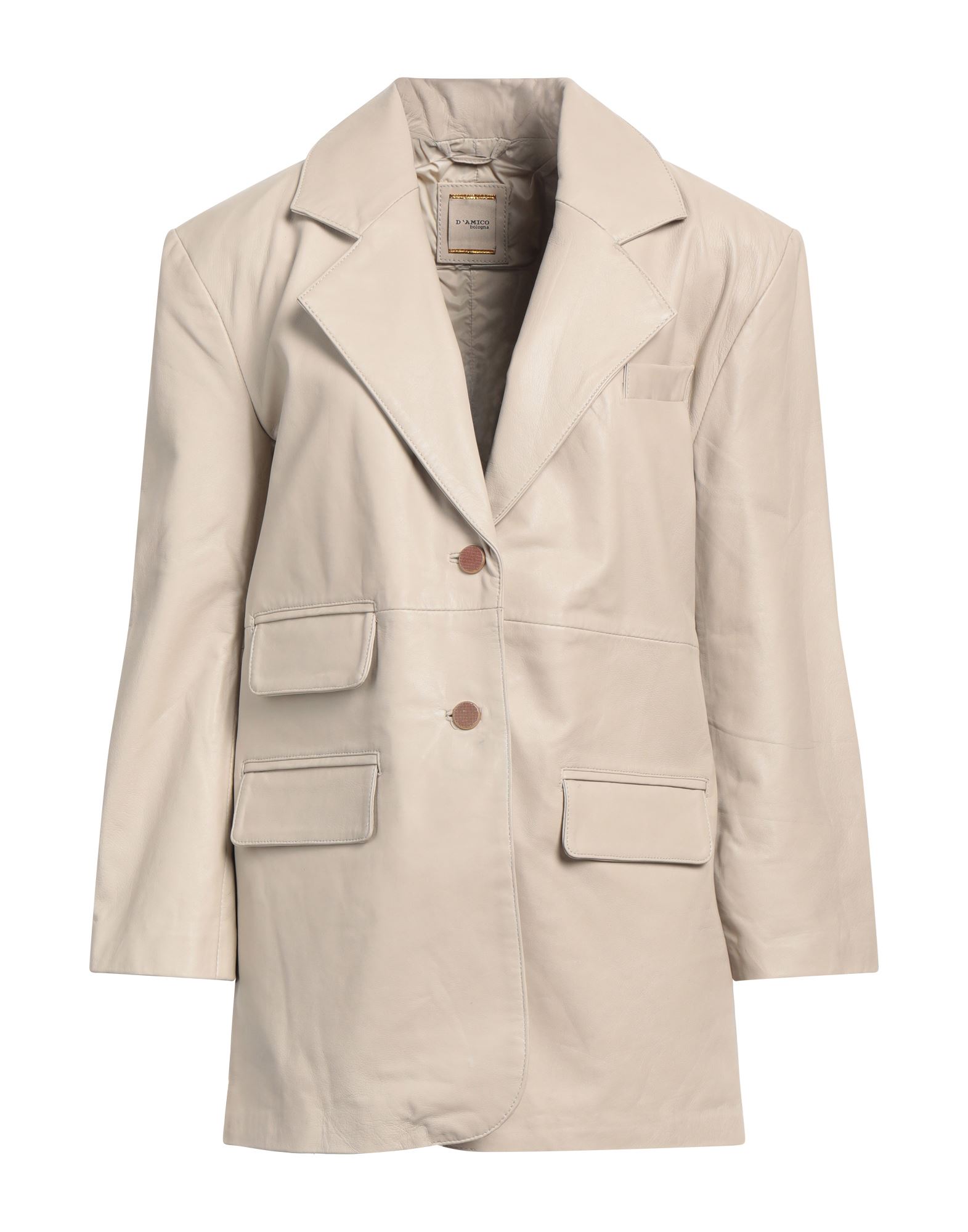 ANDREA D'AMICO Blazer Damen Beige von ANDREA D'AMICO