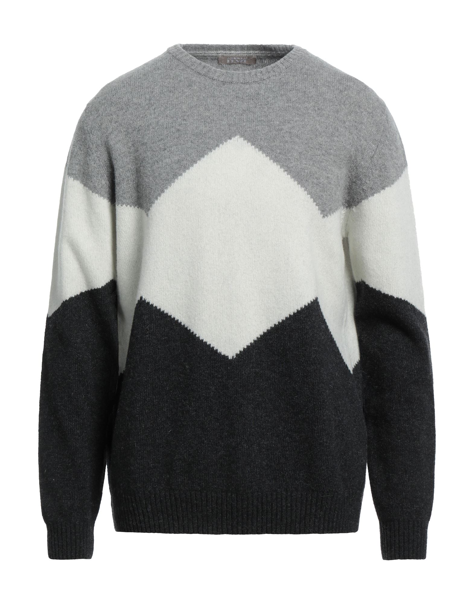 ANDREA FENZI Pullover Herren Grau von ANDREA FENZI