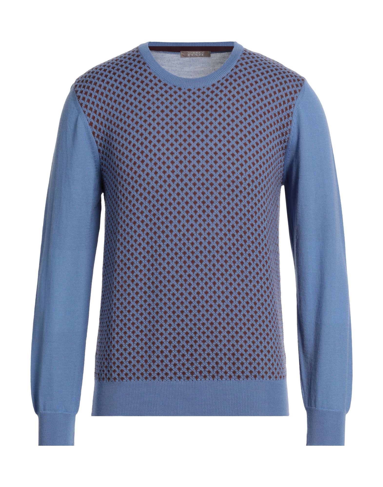 ANDREA FENZI Pullover Herren Hellblau von ANDREA FENZI