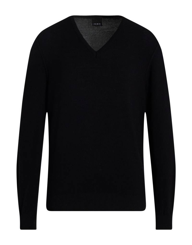 ANDREA FENZI Pullover Herren Schwarz von ANDREA FENZI