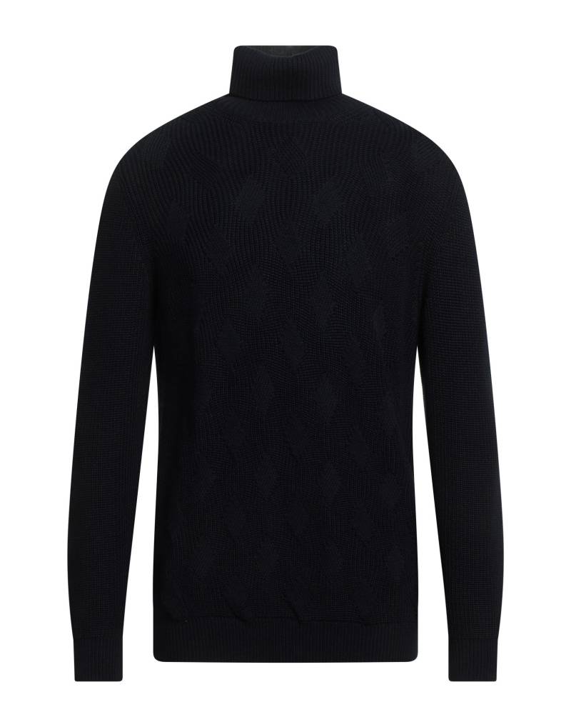 ANDREA FENZI Rollkragenpullover Herren Nachtblau von ANDREA FENZI