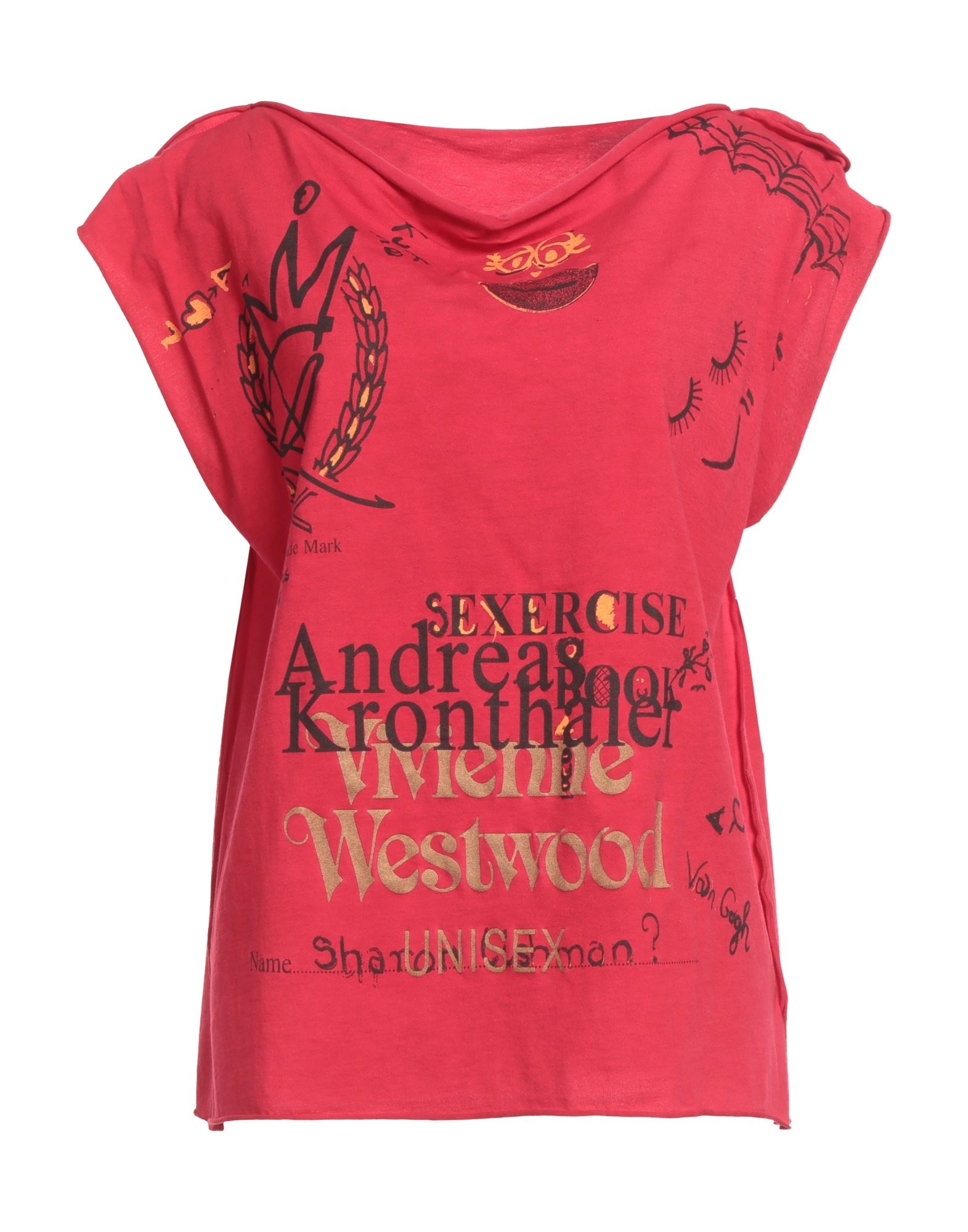 ANDREAS KRONTHALER x VIVIENNE WESTWOOD T-shirts Damen Rot ANDREAS KRONTHALER x VIVIENNE WESTWOOD T-shirts Damen Rot von ANDREAS KRONTHALER x VIVIENNE WESTWOOD