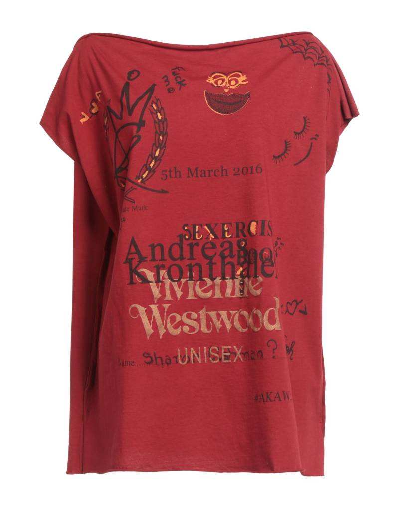 ANDREAS KRONTHALER x VIVIENNE WESTWOOD T-shirts Damen Bordeaux von ANDREAS KRONTHALER x VIVIENNE WESTWOOD